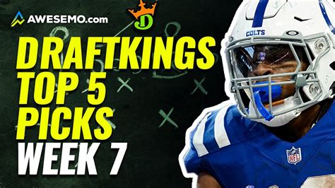 best draftkings lineup week 7.